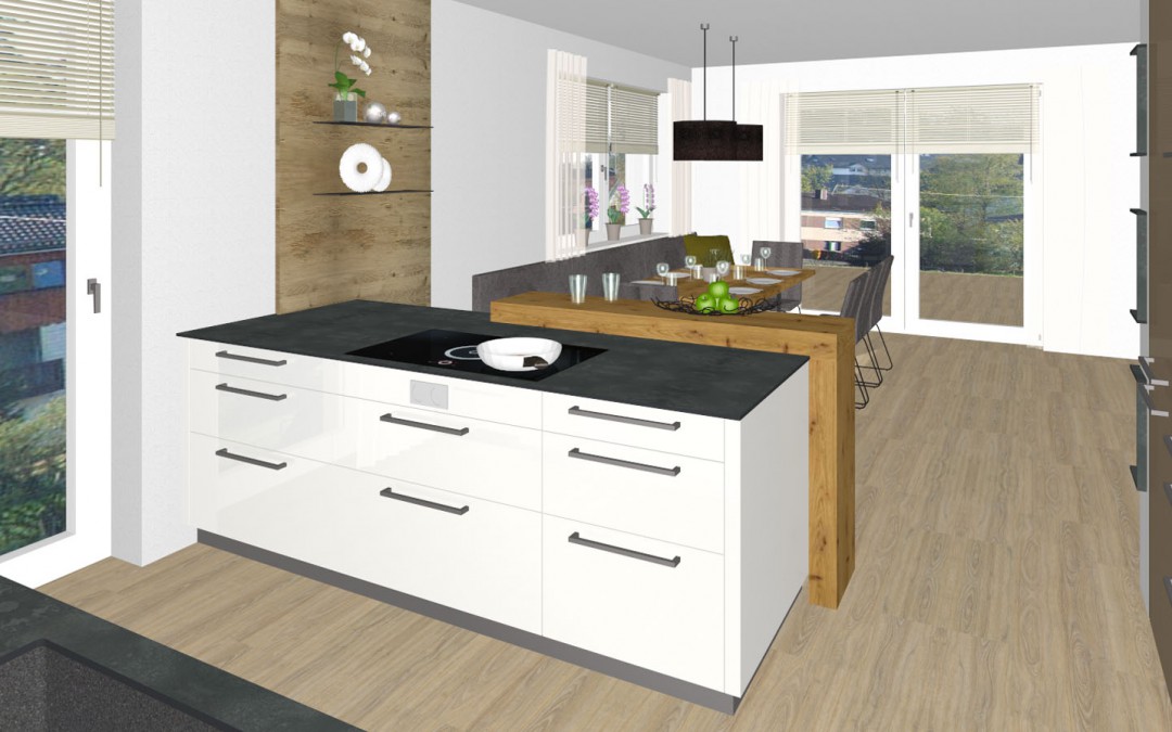 Küche mit Essbereich in St. Marien