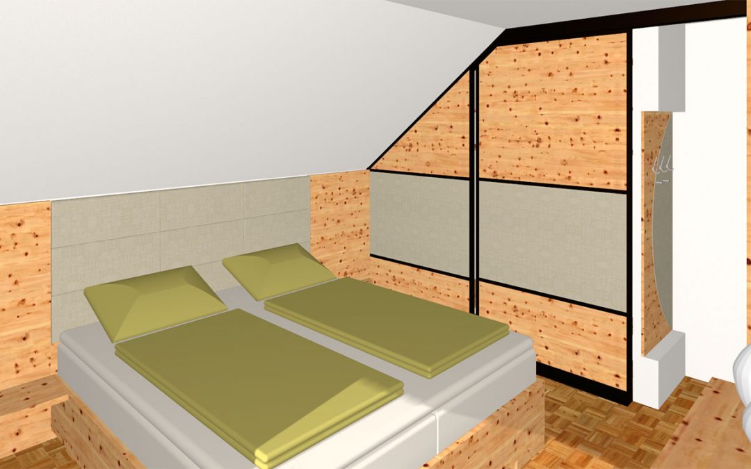 Zirbenschlafzimmer in Bad Hall